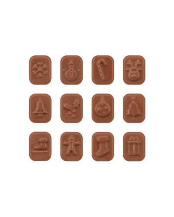 Mini Advent Calendar - Milk Chocolate