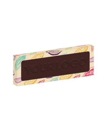 Eco Window Box - 12 Baton Bar - Vegan Dark Chocolate - 3D Branding