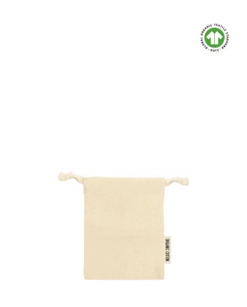 Small Organic Cotton Pouch