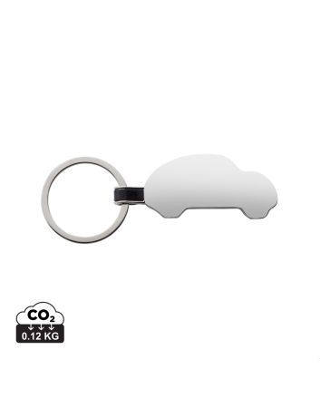 RCS recycled zinc alloy car keyring
