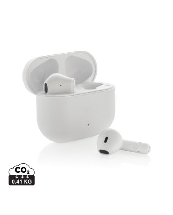 Tunevo RCS recycled plastic wireless earbuds