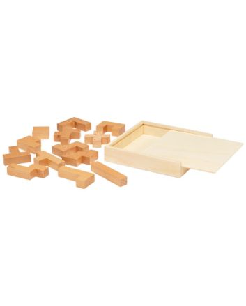 Bark wooden puzzle