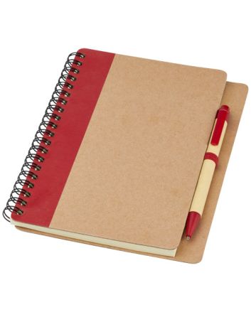 Priestly recycled notebook with pen