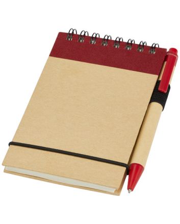 Zuse A7 recycled jotter notepad with pen