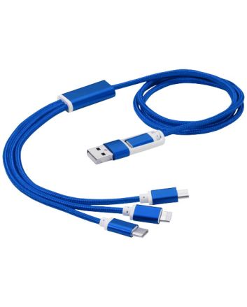 Versatile 5-in-1 charging cable