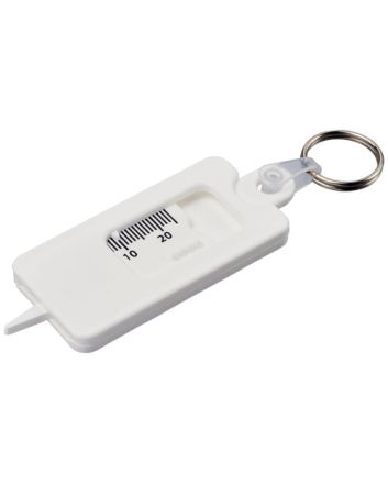 Kym recycled tyre tread check keychain