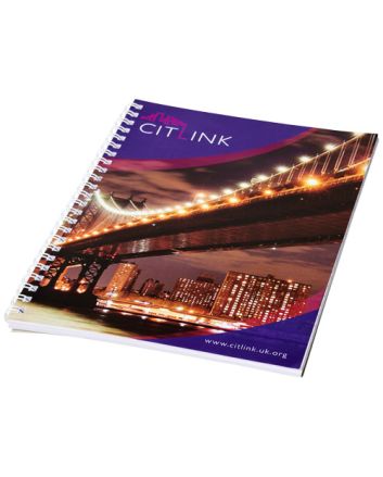 Desk-Mate® spiral A4 notebook