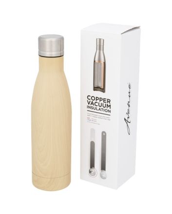 Vasa 500 ml wood-look copper vacuum insulated bottle