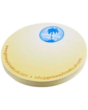 Sticky-Mate® circle-shaped recycled sticky notes