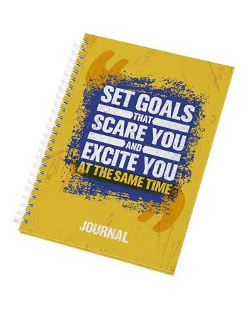 Desk-Mate® A5 hard cover journal
