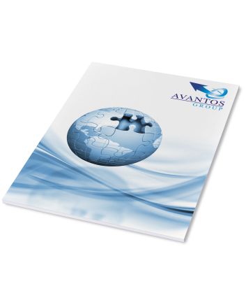 Desk-Mate® A4 notepad wrap over cover