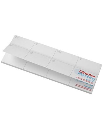 Sticky-Mate® recycled sticky notes with printed planner