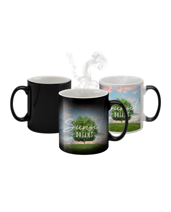 Black Heat Change Mug