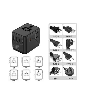 GoPlug Enhanced Travel Adapter 45W