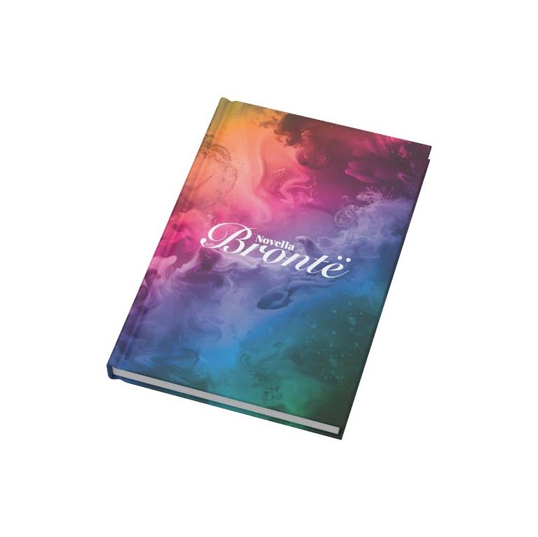 Novella Brontë A5 matt hard cover notebook - 100 sheets