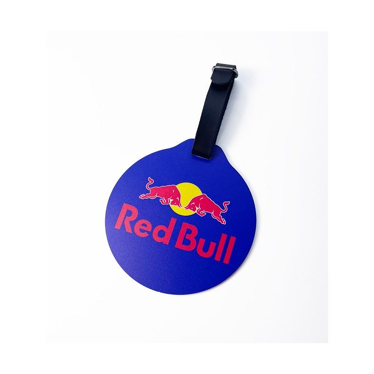 PVC WHITE ROUND GOLF BAG TAG