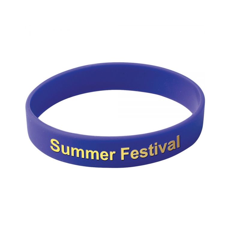Silicone Wristband (Adult: Printed Design)
