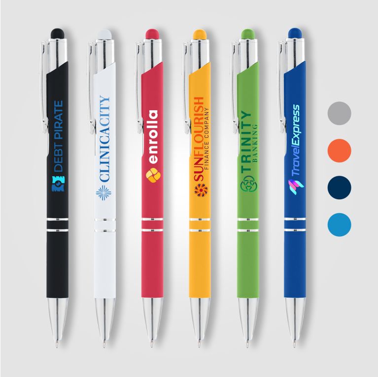 Crosby Softy Pen w/Top Stylus