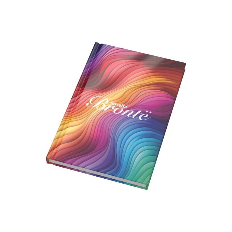 Novella Brontë A5 glossy hard cover notebook - 100 sheets