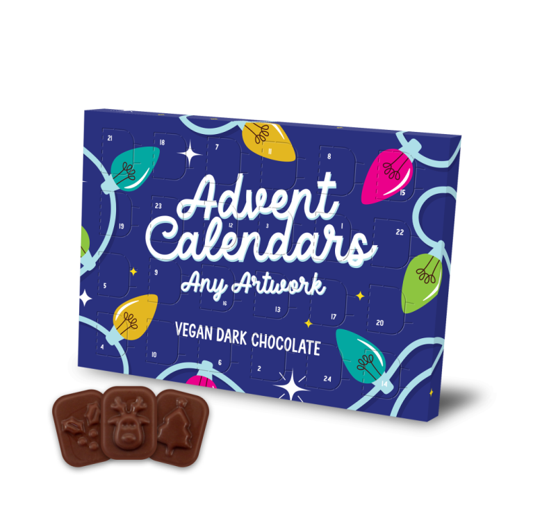 Advent Calendars - Mini Advent Calendar - Vegan Dark Chocolate - 70% Cocoa