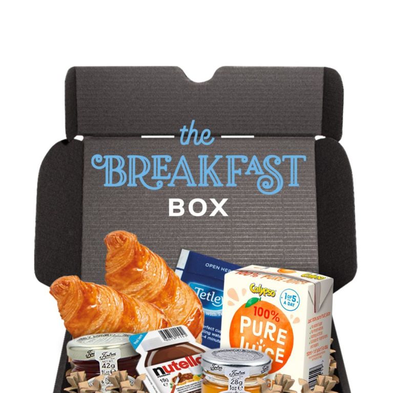 Gift Boxes - Midi Black Gift Box - Breakfast Editon - Marmalade