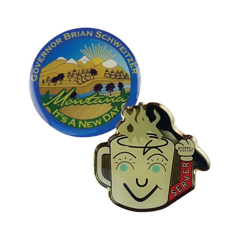 Printed Steel Badge (30mm)
