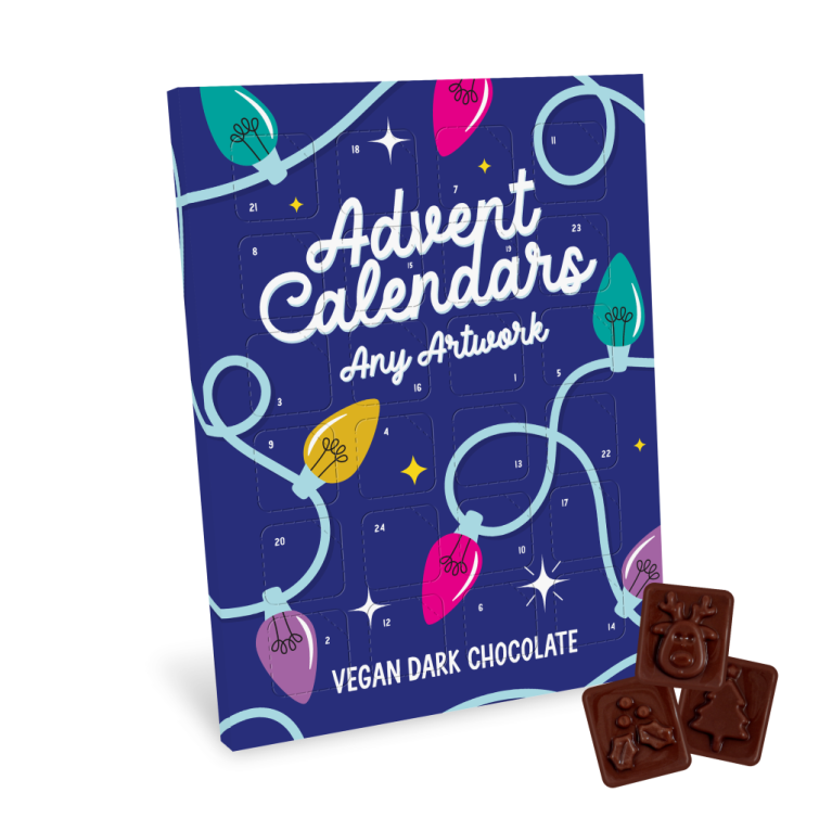 Advent Calendars - Maxi Advent Calendar - Vegan Dark Chocolate - 70% Cocoa