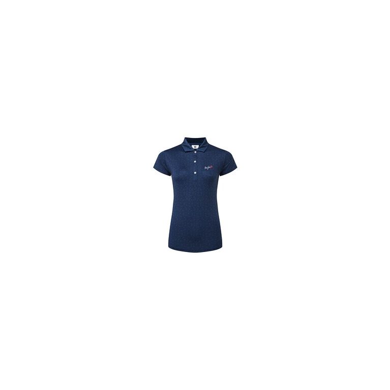 FJ (FOOTJOY) WOMEN'S PAINTED FLORAL POLO