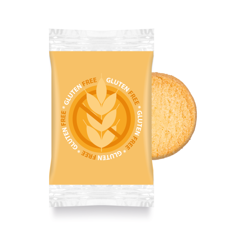 Flow Wrap - Gluten Free Mini Shortbread - x1
