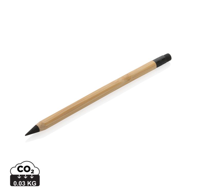 Bamboo infinity pencil with eraser