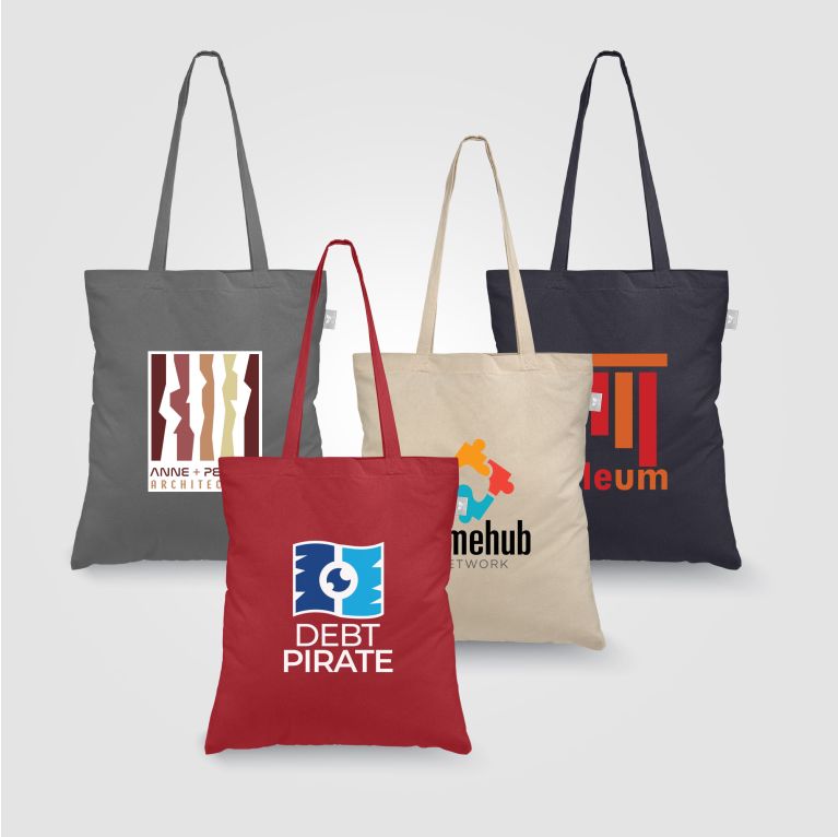 Geo - 5 oz. Recycled Cotton Canvas Tote Bag