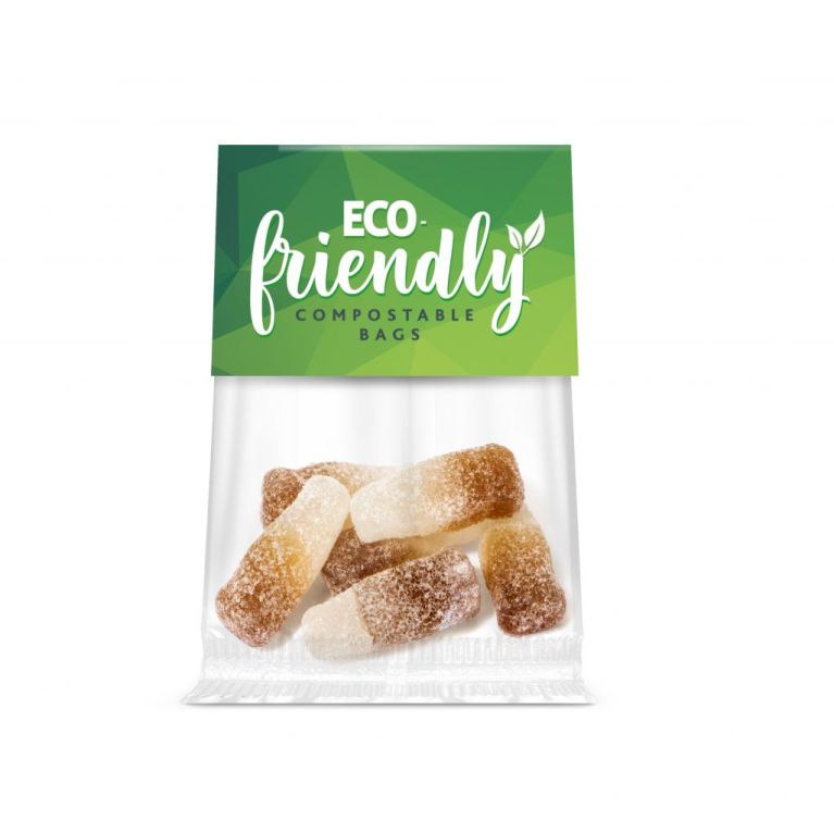 Eco Range - Eco Info Card - Fizzy Cola Bottles - 20g