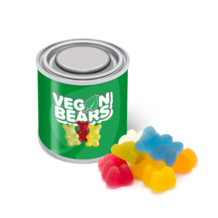 Small Paint Tin - Vegan Bears