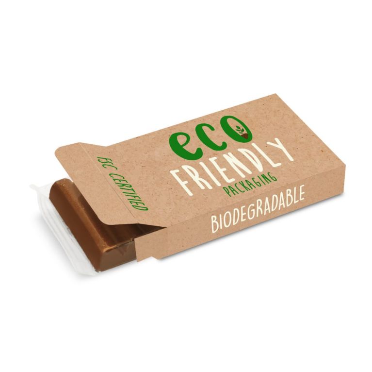 Eco Range - Eco 6 Baton Bar Box - Milk Chocolate