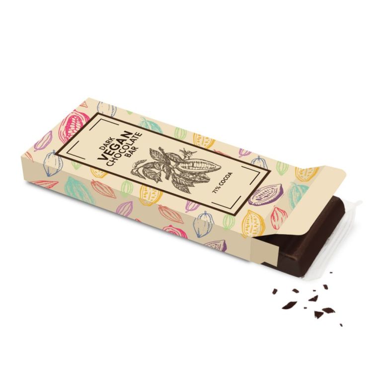 Eco Range - Eco 12 Baton Bar Box - Vegan Dark Chocolate - 70% Cocoa