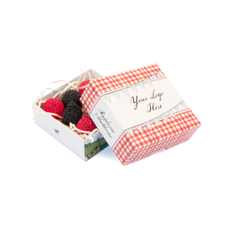 Summer Collection - Eco Treat Box - Blackberries &amp; Raspberries