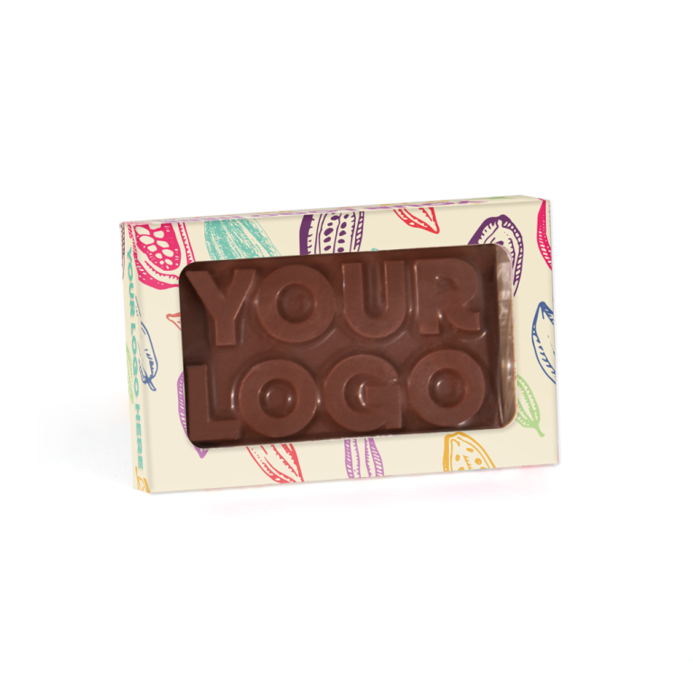 Eco Range - Eco Window Box - Vegan Dark Chocolate - 3D Branding