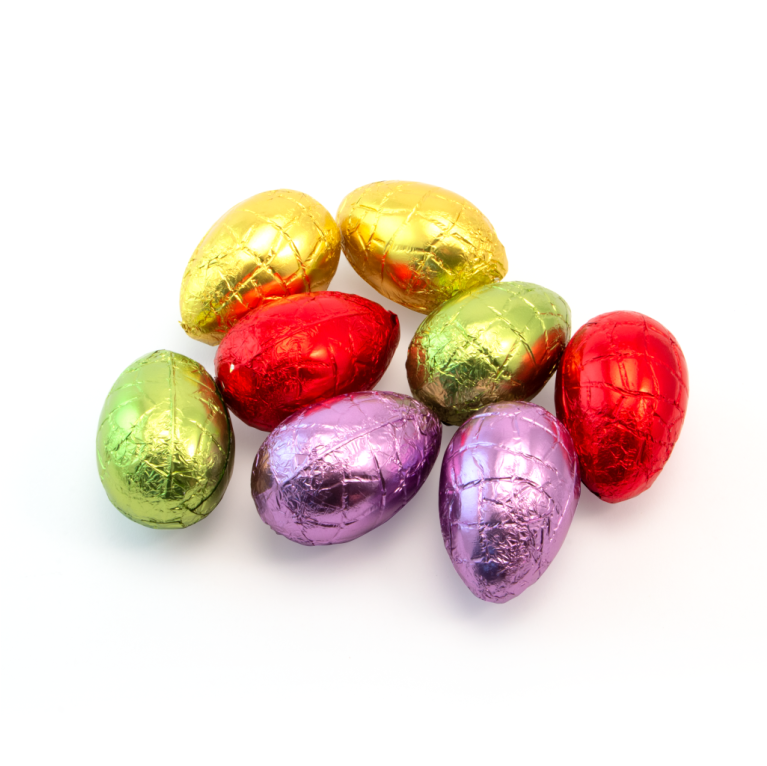 Easter - Egg Box - Hollow Chocolate Eggs - x4