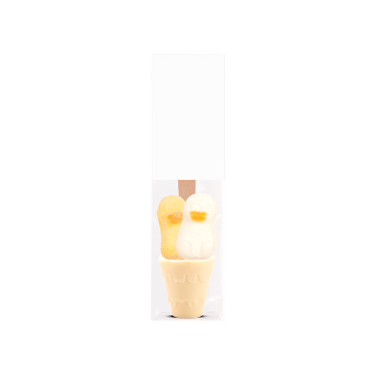 Easter - Eco Info Card - White Chocolate - Duck Marshmallows