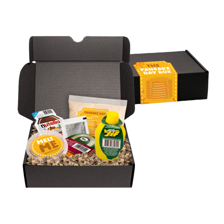 Pancake Day - Midi Black Gift Box - Pancake Day 2025 Edition