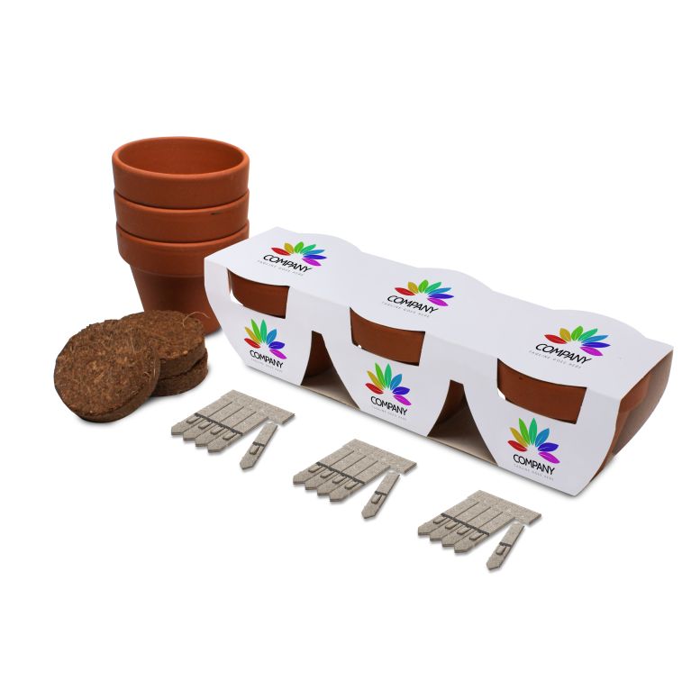 Trio Pot Gardens