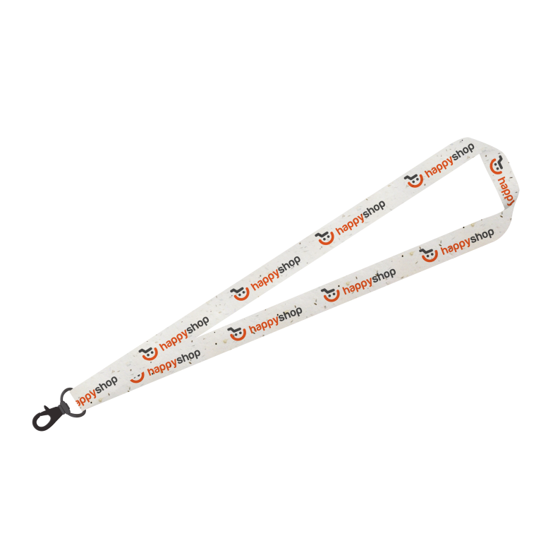 Seeded Paper Lanyards