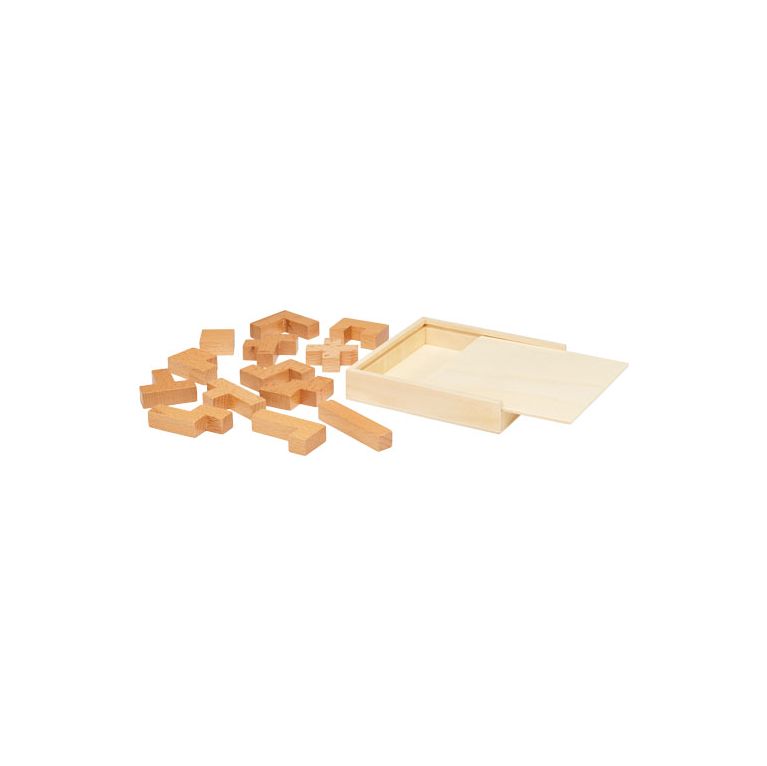Bark wooden puzzle