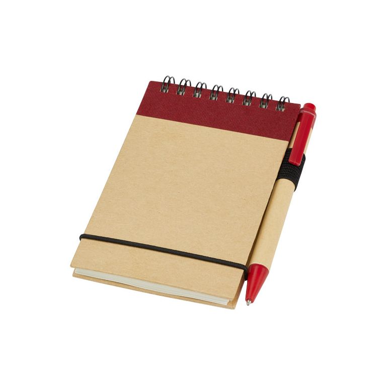 Zuse A7 recycled jotter notepad with pen