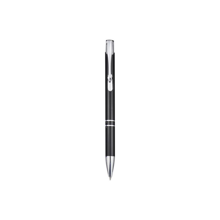 Moneta aluminium click ballpoint pen (blue ink)