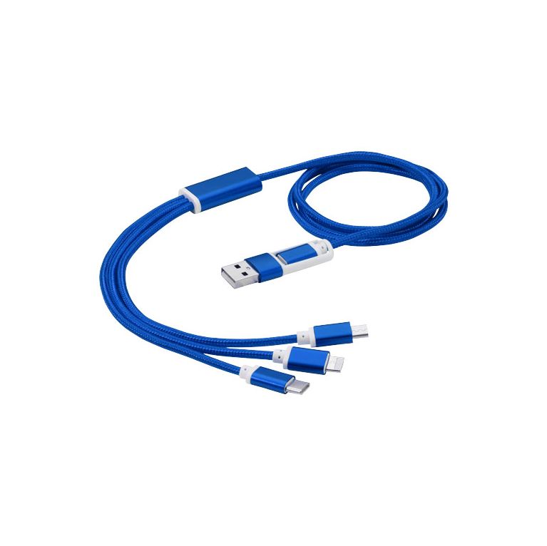 Versatile 5-in-1 charging cable