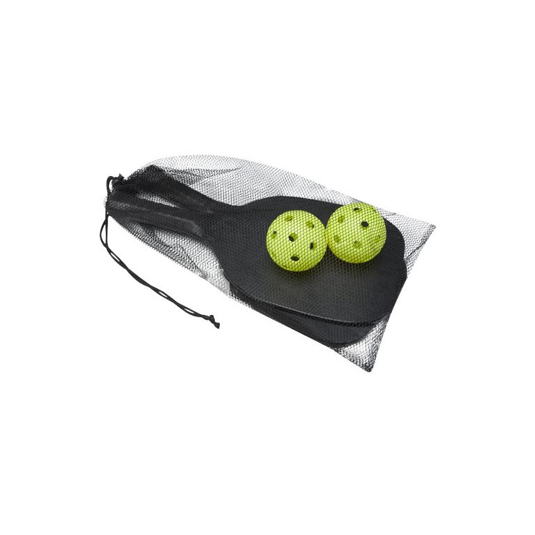 Enrique paddle set in mesh pouch
