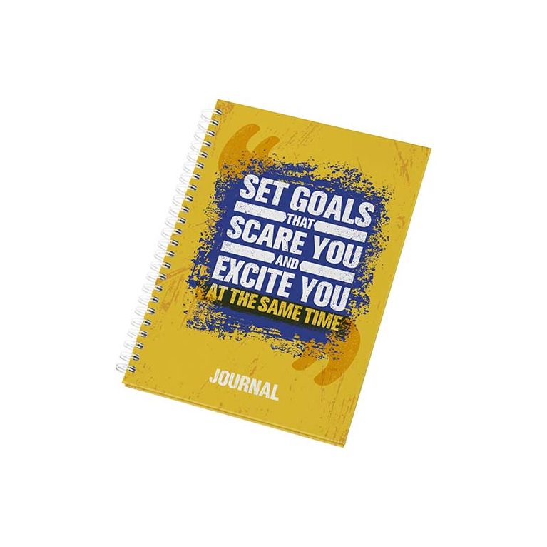 Desk-Mate® A5 hard cover journal