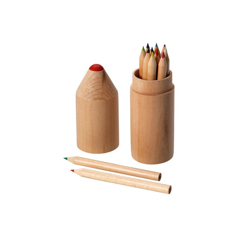 Bossy 12-piece coloured pencil set