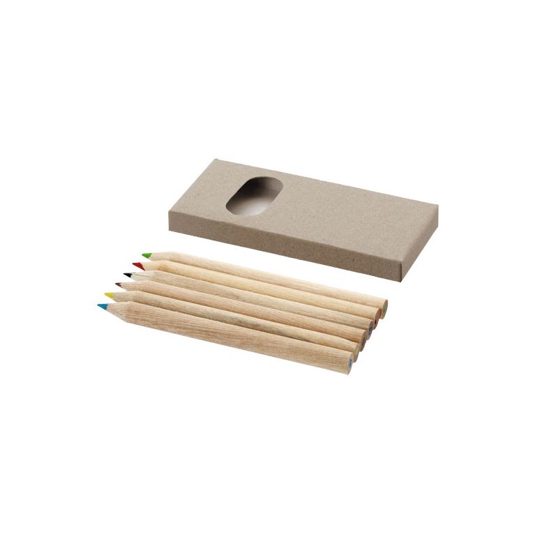 Ayola 6-piece coloured pencil set